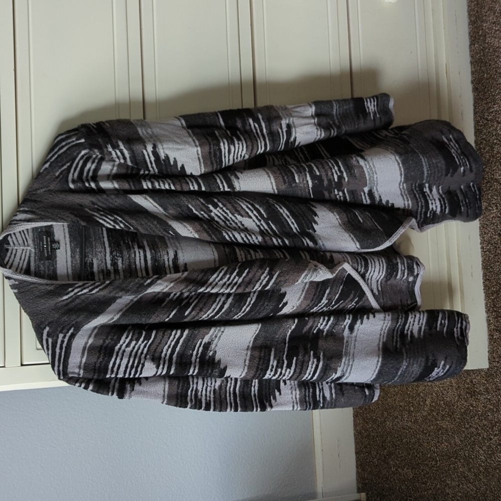 Open front sweater
